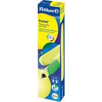 PELIKAN 807289 Pelikan Twist® Tintenroller für Rechts- und Linkshänder, Neon Gelb von Pelikan