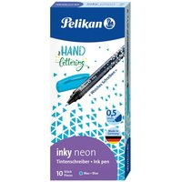 PELIKAN 817318 Pelikan Tintenschreiber inky Neon Blau von Pelikan