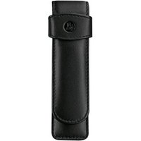 PELIKAN 923417 Pelikan Schreibgeräte Etui aus Leder, für 2 Schreibgeräte, Schwarz von Pelikan