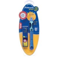 Pelikan 928135 griffix® Stufe 2 Bleistift - Bluesea (Blau), R + 3 Minen von Pelikan