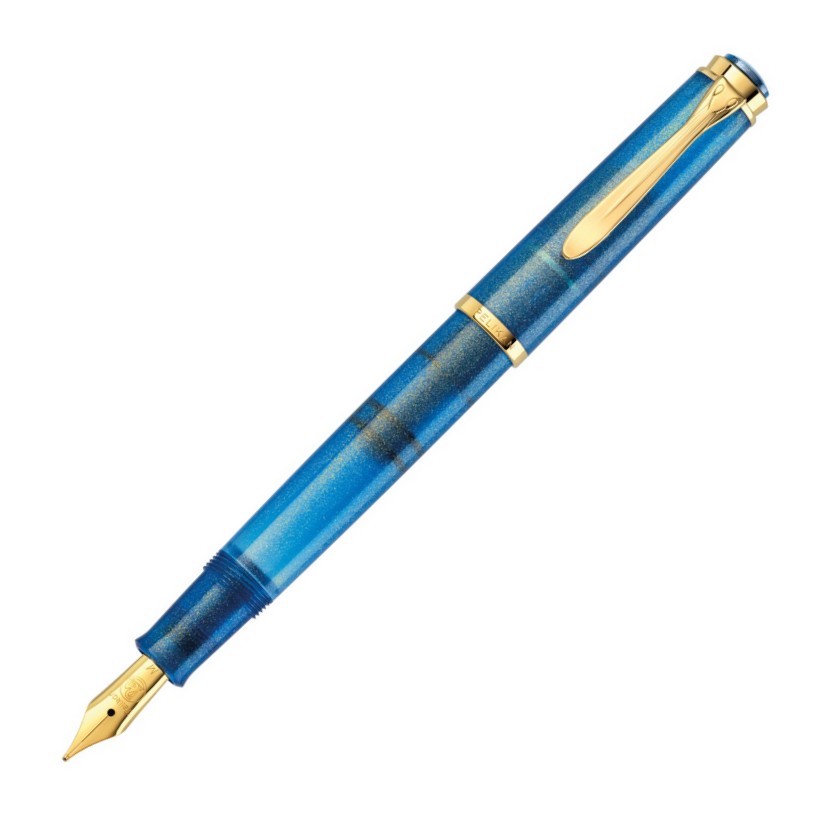 Pelikan Füllfederhalter Classic M200 Golden Lapis B - Special Edition von Pelikan