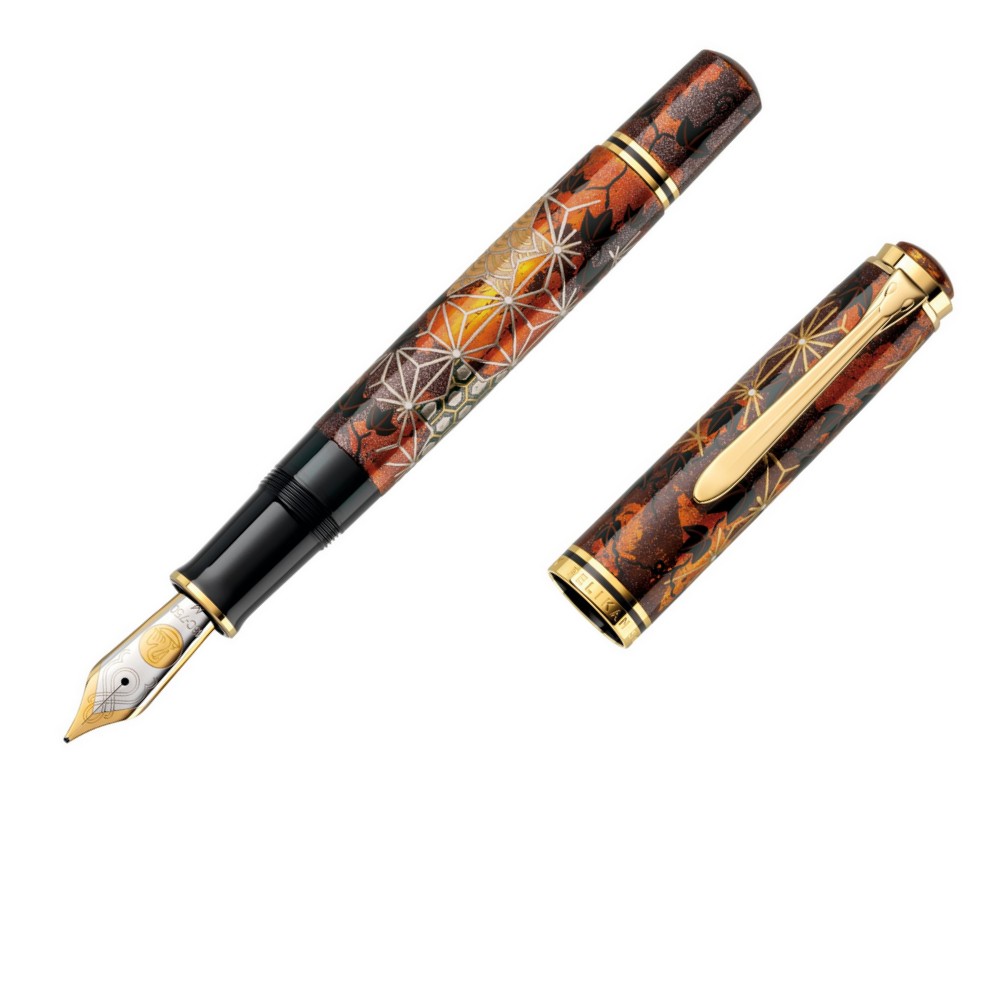 Pelikan Füllfederhalter Souverän M1000 Maki-e Ivy and Komon M - Limited Edition von Pelikan