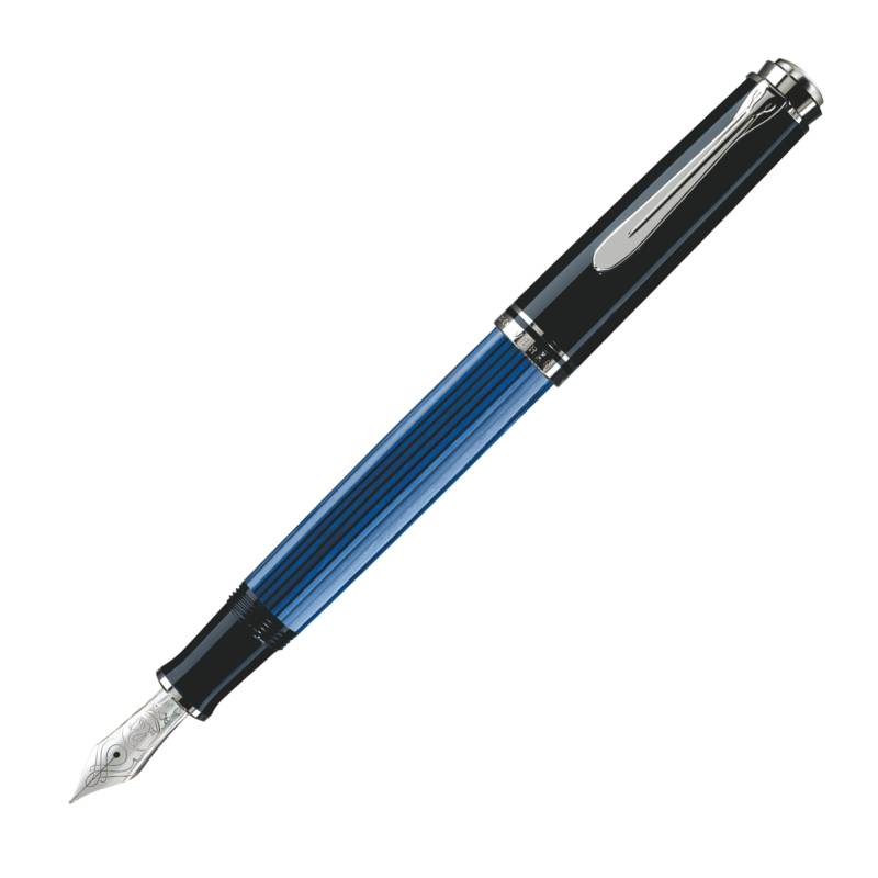 Pelikan Füllfederhalter Souverän M405 schwarz blau M von Pelikan