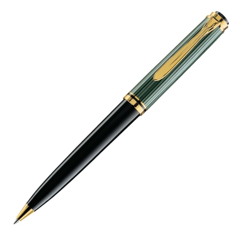 Pelikan Kugelschreiber Souverän K800 Schwarz-Grün von Pelikan