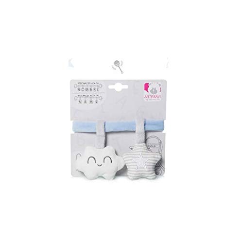 Peluches Marca Española Little Letters Blue Ribbon 500/2, One Size von Peluches Marca Española