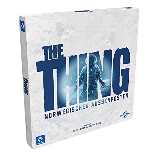 Pendragon Game, The Thing: Das Brettspiel – Norwegischer Außenposten, Erweiterung, Kennerspiel, Deduktionsspiel, 4-8 Spieler, Ab 13+ Jahren, 120+ Minuten, Deutsch von Pendragon Game Studio