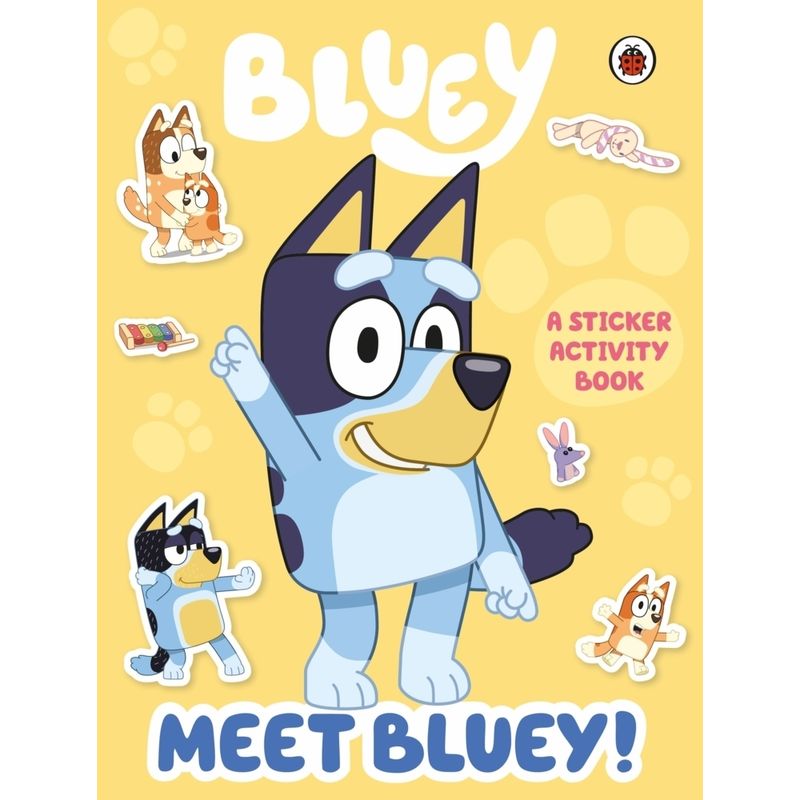 Bluey: Meet Bluey! Sticker Activity Book von Penguin Books UK