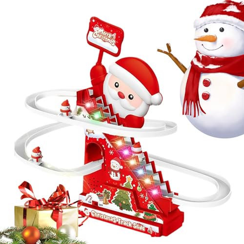 Penlimly Rutschen Spielzeug,Weihnachtsmann Rennspiel - Elektrischer mit Licht und Musik für Garten Kinder Mädchen Outdoor Aktivität Haus Spiel Penlimly Rutschen Spielzeug,Weihnachtsmann Rennspiel - Elektrischer mit Licht und Musik für Garten Kinder Mädchen Outdoor Aktivität Haus Spiel von Penlimly