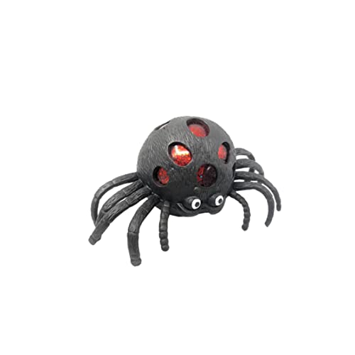 Halloween Spider Toy Mesh Greifen Stressabbau Ball von Peosaard