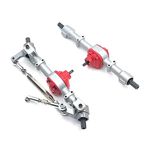 Peowuieu Upgrade Stahl Getriebe Vorder- und Hinter Achs BrüCken Achse Lenkn SäUlen Stangen Satz für MN D90 D99 MN90 MN99S 1/12 RC Auto Ersatz Teile, B. Peowuieu Upgrade Stahl Getriebe Vorder- und Hinter Achs BrüCken Achse Lenkn SäUlen Stangen Satz für MN D90 D99 MN90 MN99S 1/12 RC Auto Ersatz Teile, B. von Peowuieu