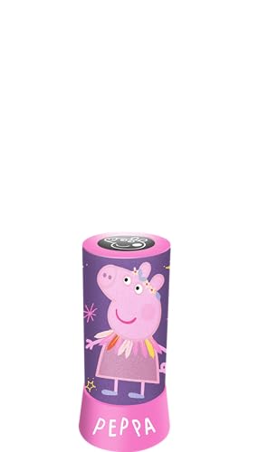 LED Projektionslampe, Peppa Pig, Batteriebetriebene LED Projektionslampe mit wunderbarem Peppa Pig Motiv, KL83695, Kids Licensing von Peppa Pig