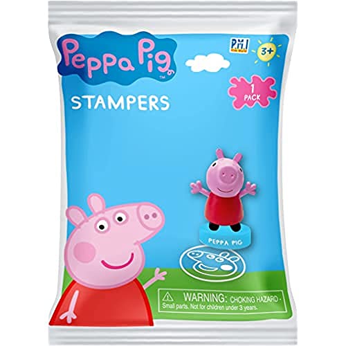 P.M.I. TRADING & ENTERPRISE LTD 47352 Stempel mit 3D Figur, Mehrfarbig von Peppa Pig