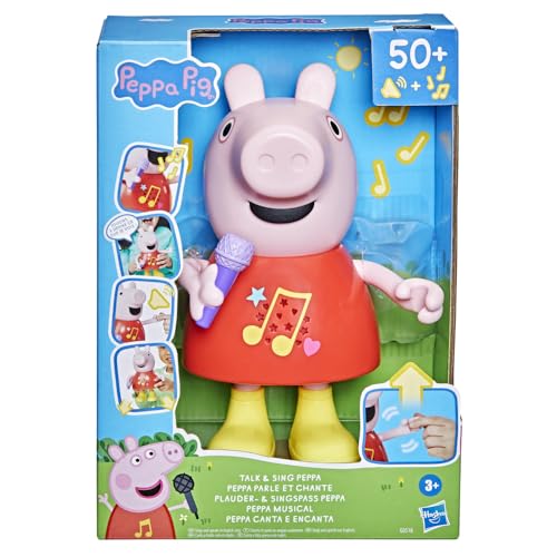 Peppa Pig, Peppa Musical-Puppe, spanische Version, Farbe (Hasbro G05185N0) von Peppa Pig