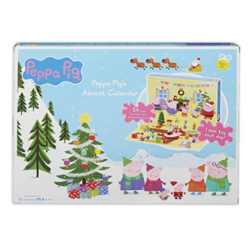 Peppa Pig 07136 Advent Calender Adventskalender, Mehrfarbig von Peppa Pig