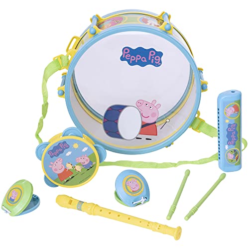 Peppa Pig 1384028 Musikinstrumente-Set von HTI