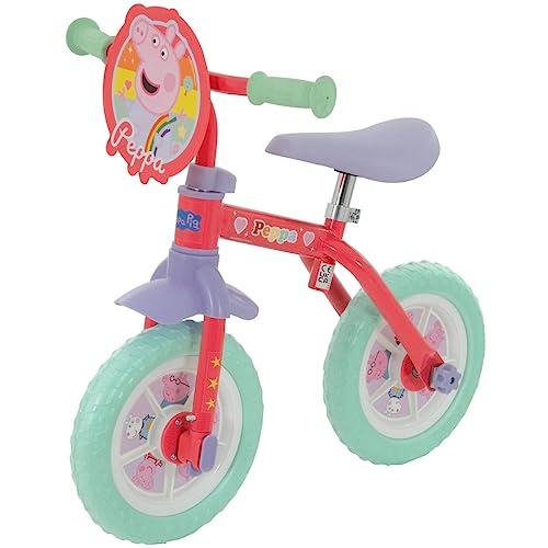 Peppa Pig 25,4 cm (10 Zoll) 2-in-1 Trainingsfahrrad von Peppa Pig