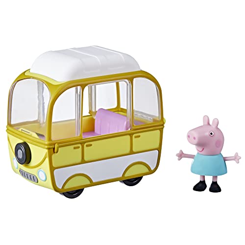 Peppa Pig Peppa's Adventures Little Campervan, inklusive 7,6 cm großer Figur, inspiriert von der TV-Show, für Kinder im Vorschulalter ab 3 Jahren von Peppa Pig