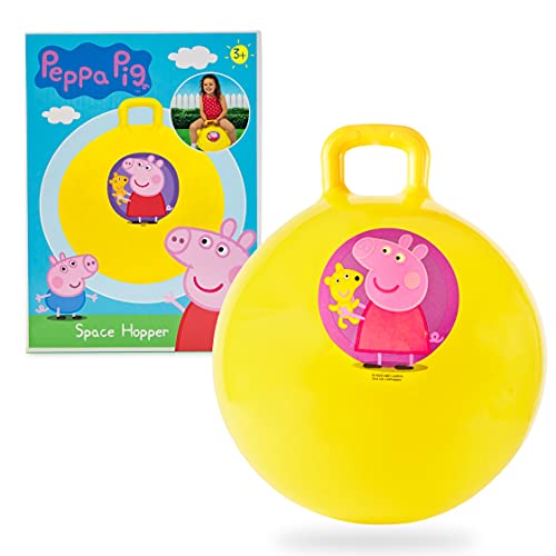 Peppa Pig Hüpfball ab 3 Jahre, Peppa Wutz Springball für Kinder, Indoor und Outdoor Spielzeug von Peppa Pig