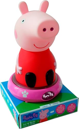 Peppa Pig Nachttischlampe 3D Figur,, KL83697, Kids Licensing, Kunststoff von Kids Licensing