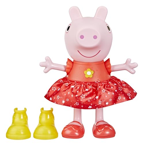 Peppa Pig Peppa-Puppe Spaß in den Pfützen, spanische Version von Peppa Pig