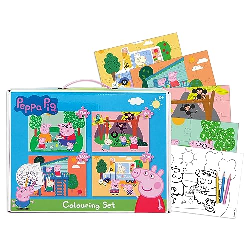 Peppa Pig Puzzel 4-Pack von Peppa Pig