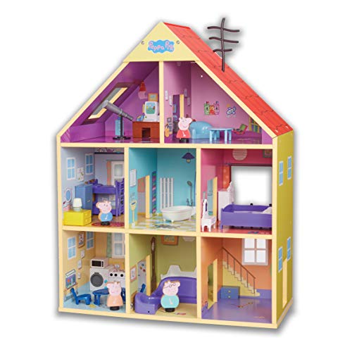 Peppa Pig Wooden House, Made from FSC Certified Wood, Lights and Sound, My First Playhouse Including Lights and Sounds. von Peppa Pig