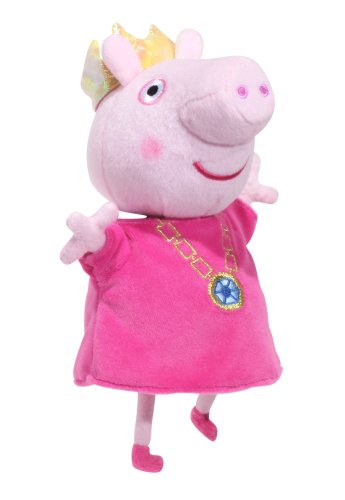 Peppa Wutz - Sprechende Plüschfigur - Prinzessin Peppa (Englische Sprache) von Peppa Pig