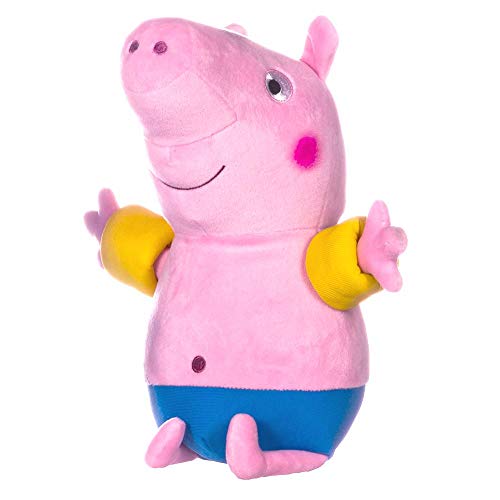 Plüsch-Figuren Pig 30 cm | Peppa Wutz | Softwool | Stofftiere, Figur:George mit Schwimmärmeln von Peppa Pig