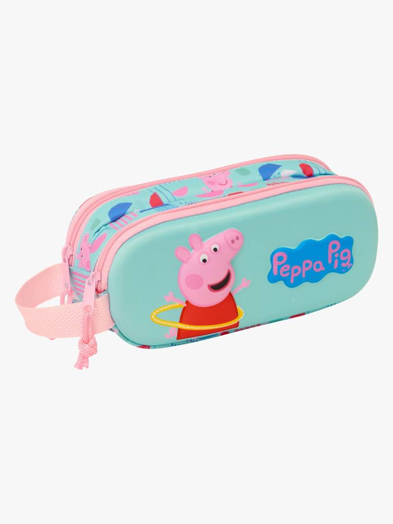 Peppa Wutz 3D Doppel-Federmäppchen, Rosa/Grün Peppa Wutz 3D Doppel-Federmäppchen, Rosa/Grün von Peppa Wutz