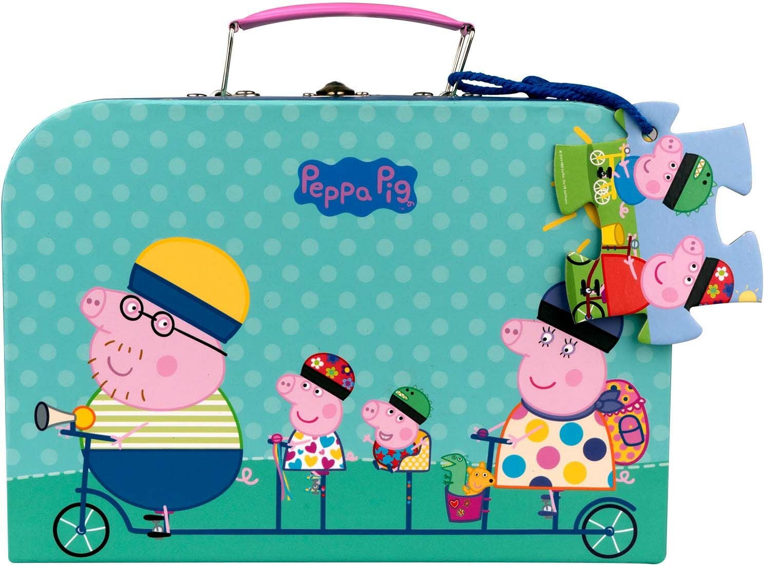 Peppa Wutz Koffer mit Puzzle 25 Teile von Peppa Wutz