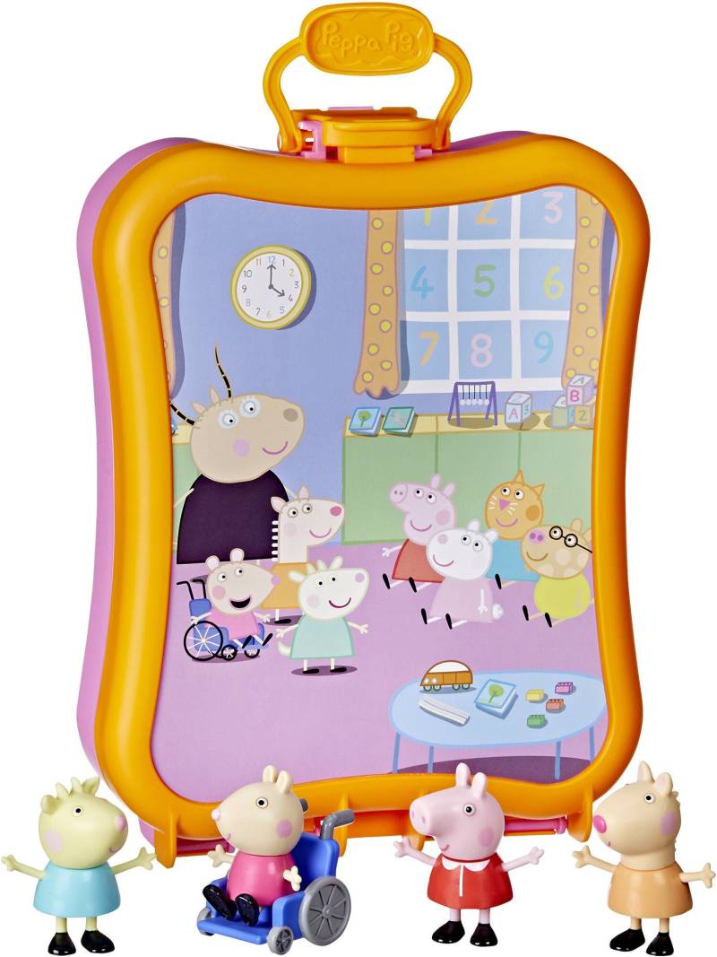 Peppa Wutz Peppa's Club Koffer mit Figuren von Peppa Wutz