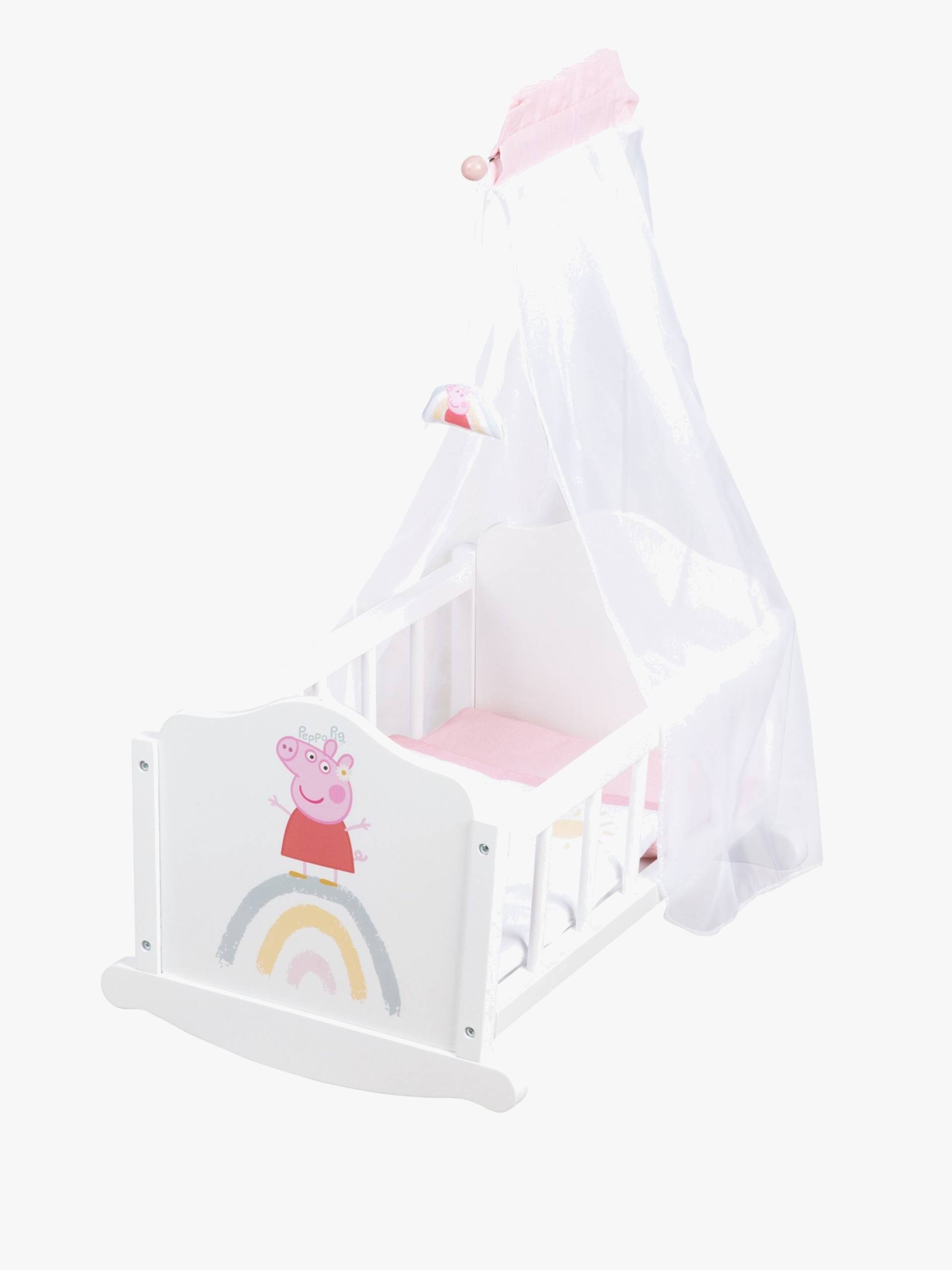 Peppa Wutz Puppenbett mit Betthimmel Peppa Wutz Puppenbett mit Betthimmel von Peppa Wutz