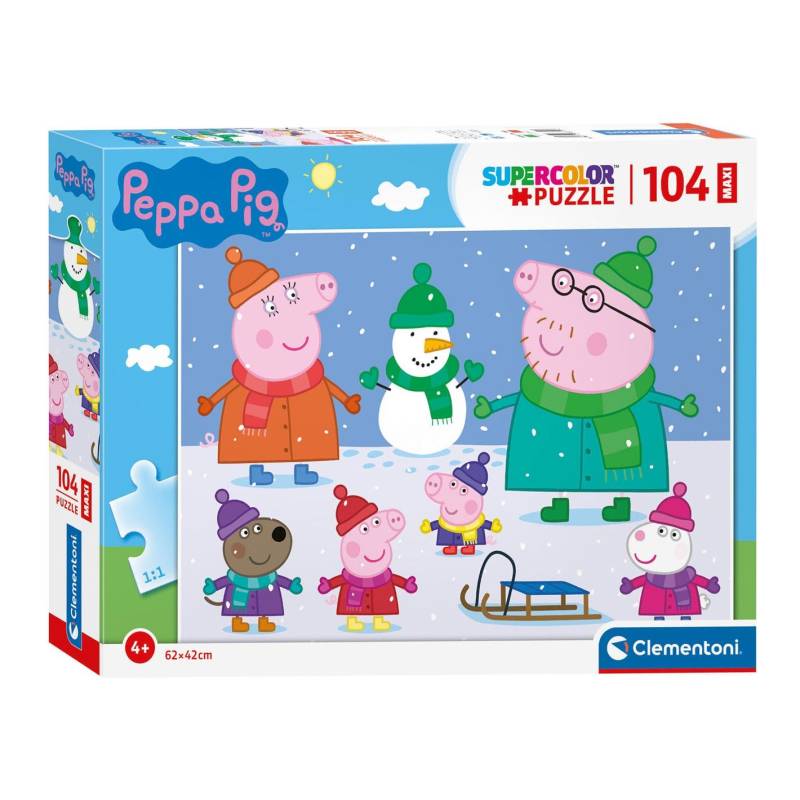 Peppa Wutz Puzzle Maxi, 104 Teile von Peppa Wutz