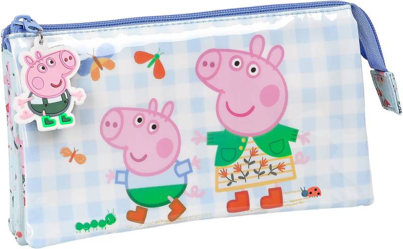 Peppa Wutz Urban Farmer Federmäppchen Trippel, Blue von Peppa Wutz