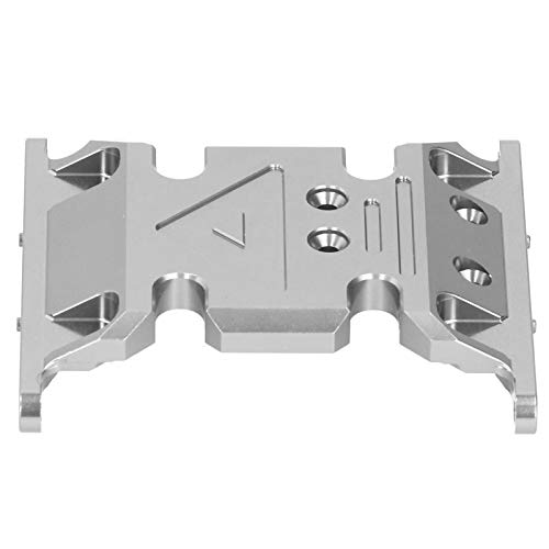 PerGar RC-Getriebehalterung, Getriebehalterung aus Aluminiumlegierung, Metallteile für Ferngesteuerte Autos, Geeignet für Ferngesteuertes Auto Axial SCX10 II 90046 90047 90075 (Ti-Farbe) von PerGar