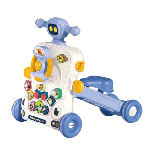 Baby Kleinkinder Push Spielzeug Lernen Walking Spielzeug Frühen Lernen Push Spielzeug Lustige Geschenk Infant Spielzeug Kleinkinder, 5 In1 Blau von Perfeclan