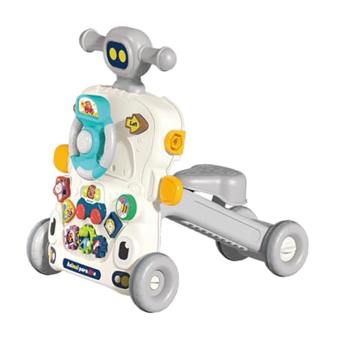 Baby Kleinkinder Push Spielzeug Lernen Walking Spielzeug Frühen Lernen Push Spielzeug Lustige Geschenk Infant Spielzeug Kleinkinder, 5 In1 Grau von Perfeclan