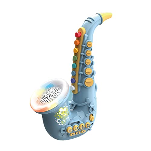 Kinder Trompete/Saxophon/Klarinette Kind Geschenk Mini Saxophon Musical Spielzeug Baby Spielen Werkzeug Kinder Simulation Instrument , Saxophon Grün von Perfeclan