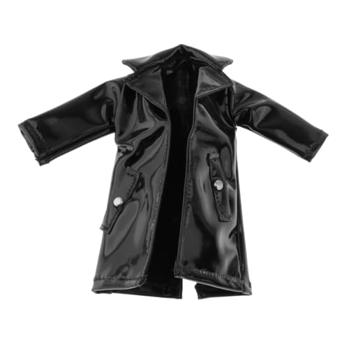 Perfeclan 1/12 männliche Figur Kleidung Jacke Kollektion Zubehör Maßstab 1:12 für 6 Zoll Modell PU Trenchcoat Perfeclan 1/12 männliche Figur Kleidung Jacke Kollektion Zubehör Maßstab 1:12 für 6 Zoll Modell PU Trenchcoat von Perfeclan