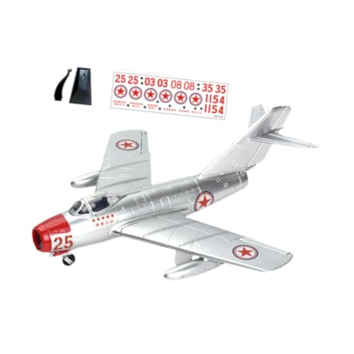 Perfeclan 1/48 Modell Flugzeug Bildungsjunge Spielzeug Ornament Desktop Dekoration für Kinder Erwachsene Flugzeuggebäude Set Kampfflugzeugmodell, Style C von Perfeclan