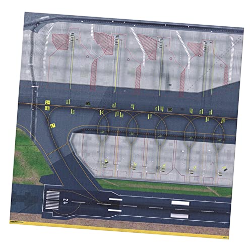 Perfeclan 1/500 ; 1/400 Modell, Flughafen Abschnitte Blatt, Schneiden, Passen Ihre Layout Zubehör von Perfeclan