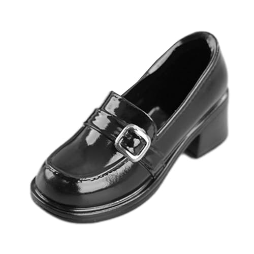 Perfeclan 1/6 Figur Loafers Ankleiden Rollenspiel Spielzeug Cosplay Dekoration Modepuppe Loafers Modell Kostüm für 12 Zoll Action Figur von Perfeclan