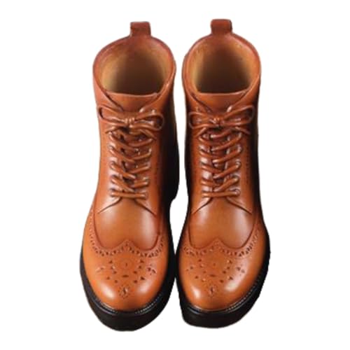 Perfeclan 1/6 Figur Stiefel Schuhe Modellsammlung PVC Vintage Stil für 12 Zoll männliche Actionfiguren Spielzeug männliche Actionfiguren Schuhe, Gelb Braun Perfeclan 1/6 Figur Stiefel Schuhe Modellsammlung PVC Vintage Stil für 12 Zoll männliche Actionfiguren Spielzeug männliche Actionfiguren Schuhe, Gelb Braun von Perfeclan