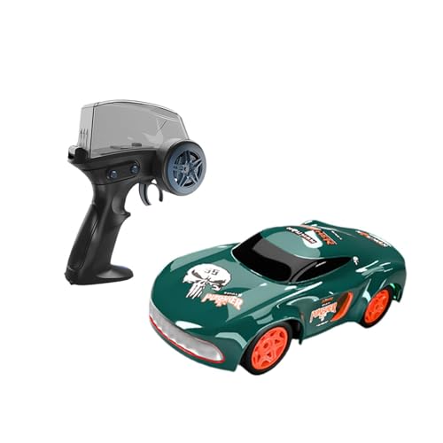 Perfeclan 1/64 RC -Driftmodellauto 2 Geschwindigkeitsmodi Hochgeschwindigkeitsmodellfahrzeug -Sportspielzeug für Kinder Alter 6 7 8+ Jungen Mädchen anwesend von Perfeclan