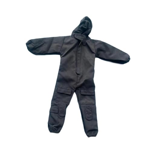 Perfeclan 1:6 Uniformen Jumpsuit Handgemachte Puppenkleidung Kostüm, Miniatur Arbeitskleidung fürfür 12" Anziehpuppen Modellfiguren Körper Accessoire von Perfeclan