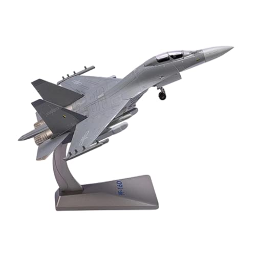 Perfeclan 1:72 16D Diecast Fighter Model Fighter Jet Display Souvenir mit Display Base Retro Flugzeugmodell für Cafe Bücherregal TV-Schrank von Perfeclan