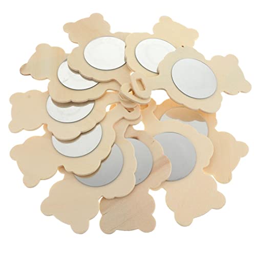 Perfeclan 10/8pcs Leerer Unfertiger Holzspiegel für Kinder DIY, Bär, 10 stück Perfeclan 10/8pcs Leerer Unfertiger Holzspiegel für Kinder DIY, Bär, 10 stück von Perfeclan