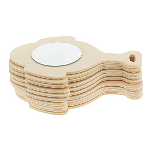 Perfeclan 10/8pcs Leerer Unfertiger Holzspiegel für Kinder DIY, Fisch, 10 stück Perfeclan 10/8pcs Leerer Unfertiger Holzspiegel für Kinder DIY, Fisch, 10 stück von Perfeclan