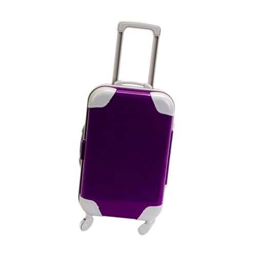 Perfeclan 18 Zoll Puppenkoffer, Babyspielzeug, Rollenspielspielzeug, Tragetasche, Aufbewahrung, Mini-Reisekoffer, Puppenzubehör, Lila Perfeclan 18 Zoll Puppenkoffer, Babyspielzeug, Rollenspielspielzeug, Tragetasche, Aufbewahrung, Mini-Reisekoffer, Puppenzubehör, Lila von Perfeclan