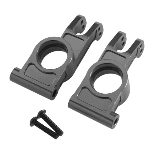 Perfeclan 2X 1:7 RC Auto Hinterradnaben Upgrade Teil Fahrzeugteile Zubehör RC Lenknabenbaugruppe Ersatz für Ersetzen 7303 Fahrzeug, Grau Perfeclan 2X 1:7 RC Auto Hinterradnaben Upgrade Teil Fahrzeugteile Zubehör RC Lenknabenbaugruppe Ersatz für Ersetzen 7303 Fahrzeug, Grau von Perfeclan